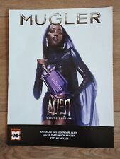 Orig Reklame Werbung 2024  MUGLER  - ALIEN  Eau de Parfum,  Zweiseitige Anzeige