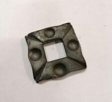 2x Rosette Schmiedeeisen Vierkant 55x55 Loch 20,5x20.5 Geländer Handlauf Pfosten