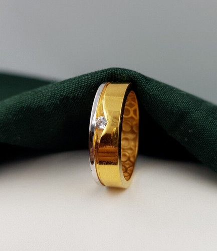 Runder gold bandring 22k - gold,