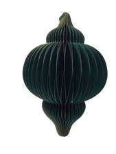 Hängedekoration - orientalisch - grün mit Goldrand / Magnet Verschluss