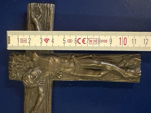 Kruzifix wandkreuz bronze - wandkreuz,
