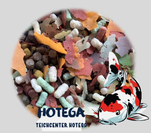 Fischfutter mix 15 kg - 1,25, 3