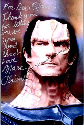 Original autogramm marc alaimo - marc,