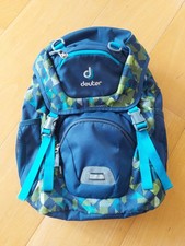 Deuter Original Junior Rucksack blau/grün/türkis guter gebrauchter Zustand 