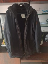 Mazine Campus Parka Jacket black NEW high quality SIZE M oversized warm stussy