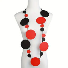 Lagenlook XXL Kautschukkette Halskette Kette Modeschmuck Kautschuk Silikon