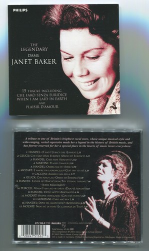 Janet baker the legendary - baker:,