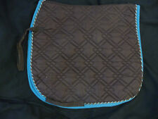 Eskadron Brillant Dressur Schabracke,Braun-Petrol  gebraucht, sehr gut erhalten