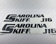 CAROLINA SKIFF J16 BOOT LOGO