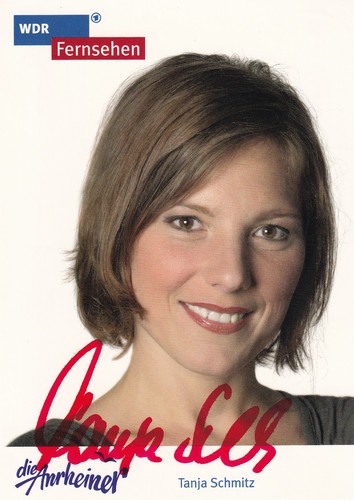 Autogramm tanja schmitz die - -, (die
