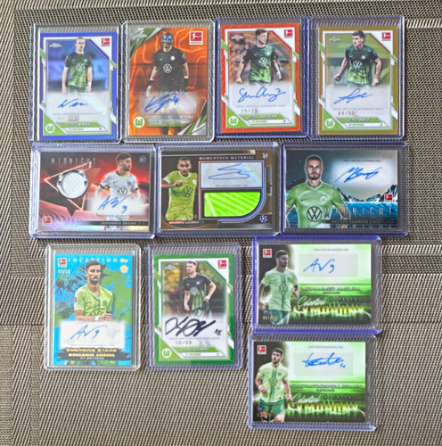 Topps bundesliga vfl wolfsburg - bundesliga,