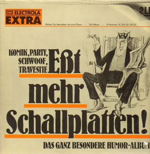 Eßt mehr schallplatten - eßt,