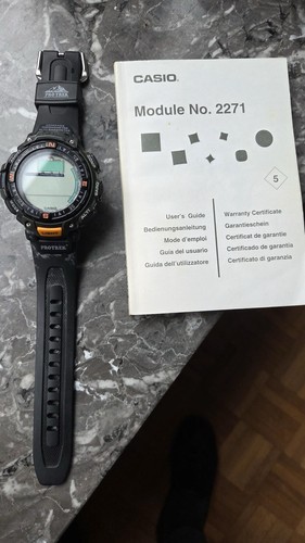 Casio protrek prg herrenuhr - protrek, prg-40