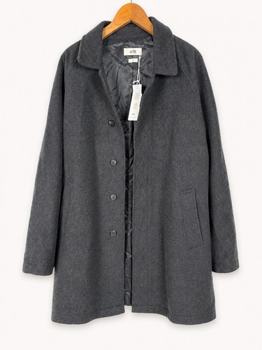 Oftt wolle mantel - neu, l