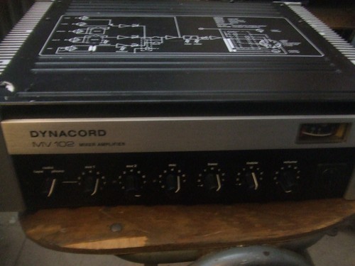 Dynacord 102 mixer - dynacord,