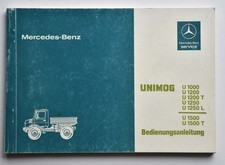 Unimog 424 (U 1000, U 1200/T, U 1250/L) / 425 (U 1500/T), Bedienungsanleitung