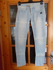 G-STAR RAW 5204 Slim Stretch Jeans mit Zippern, W26 / L30