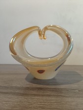 Vintage Murano Glas Blumenkorb