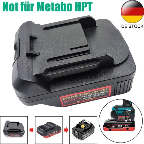 Akku adapter für metabo 18v - akku,