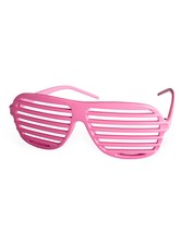 Atzenbrille pink