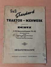 Deutz standard mähwerk - deutz, s&s