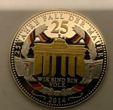 Gedenkmünze 25 Jahre Fall der