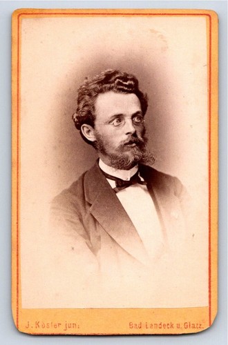 Cdv 1870 germany portrait man - cdv,