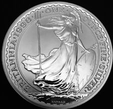 1oz SILBER BRITANNIA 1998 bis 2018 JAHRESWAHL