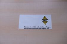 217352) Renault Dauphine - Gordini Prospekt 196?