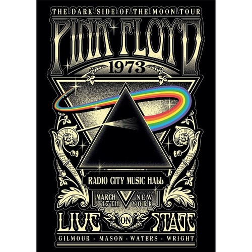 Pink floyd postkarte - pink,