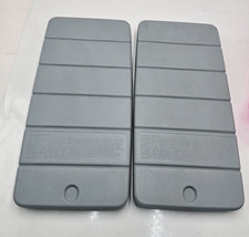 LIEBHERR 2 große Kühl Akkus Kälte für Gefrierschrank 37x17x3 cm Original