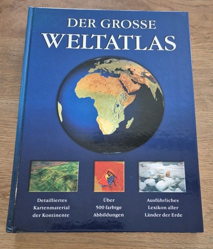 Der grosse weltatlas karten - der,