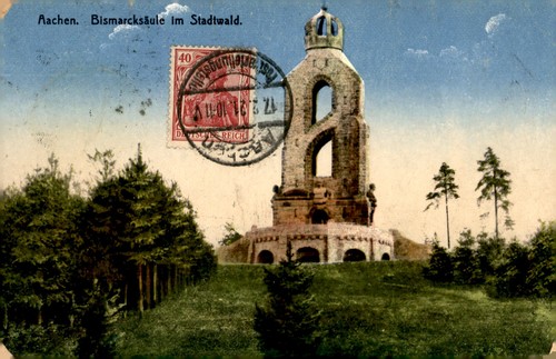 Aachen bismarcksäule - aachen,,