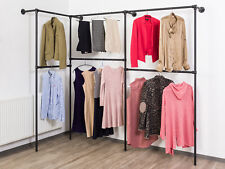 Kleiderständer Wandregal Kleiderkammer Kleiderschrank offen trägt300 Kg S.05 Eck