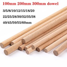 Rundstab Buche Länge 100mm