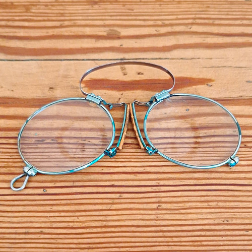 Antike zwicker kneifer brille - zwicker/kneifer,