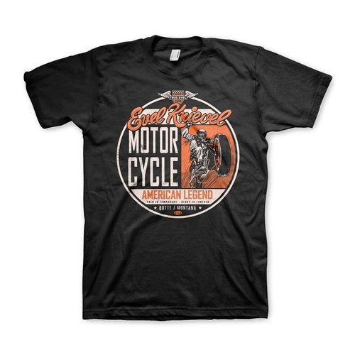 Evel knievel man legend shirt - evel,