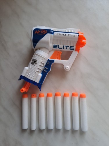 Nerf gun strikeelite triao - nerf, gun,