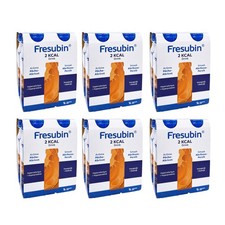 (11,44 EUR/l) FRESUBIN 2 KCAL Drink Aprikose-Pfirsich 6x4x200ml Trinkflasche