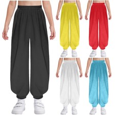 Kinder Junge Taiji Trainingshose Chinesische Kampfkunst Tai Chi Kung Fu Hose 
