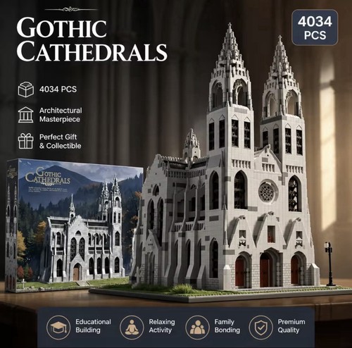 Gotische kathedrale 4034 teile - gotische,