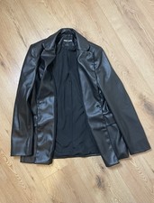 Kunstleder Blazer Damen Gr. XS Tally Weijl Schwarz