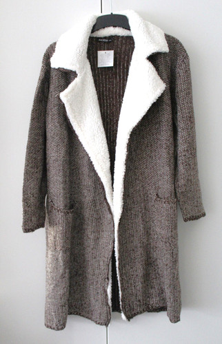 Janina strickjacke mantel long - janina,
