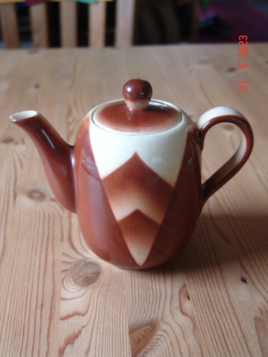 Kännchen keramik spritzdekor - keramik,