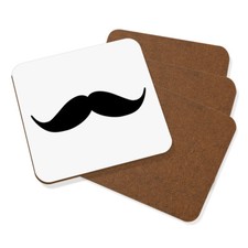 Lenker Schnurrbart Untersetzer