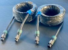 PA Kabel OFC Speakon Boxen Kabel  2 Stück  je 10m 4x 2,5 qmm Neutrik NL4FXX-WS