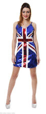 DAMEN UNION JACK PAILLETTEN