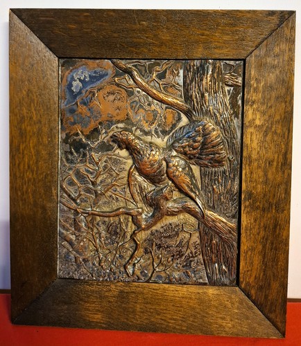 Kupferbild wandrelief - kupferbild,