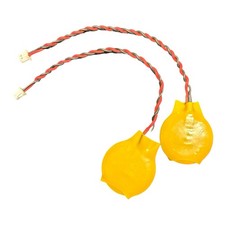 2 Stück 3V CMOS Batterie CR2032 mit 2 polig Stecker Kabel für PC Laptop MOLEX