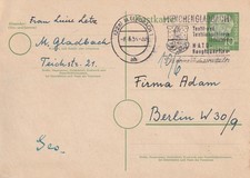 Bund, GS mit Maschinenstempel